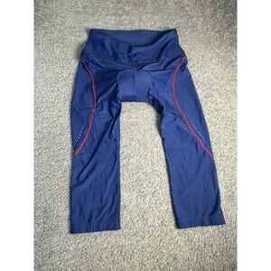 Baleaf Cycling Pants Mens Extra Large Blue Padded Nylon/Spandex Leggings